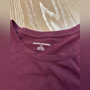 Size Large Amazon Essentials Long Sleeve Shirt